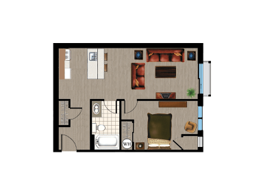 Cornwall Apartments - 1 Bedroom + Balcony